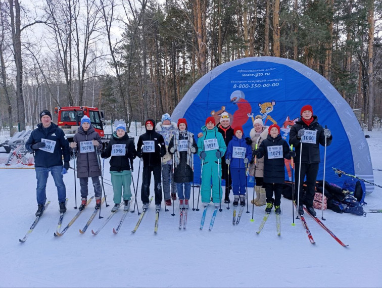 Лыжня России.